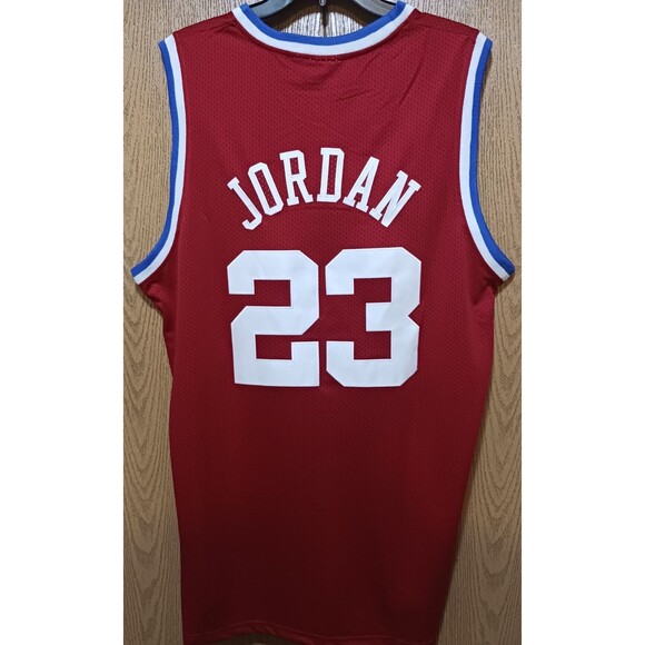 Michael Jordan (Mitch/Ness)-(All Star)-(1989)-(Red)-(Jersey)-(New Con)-(XL)-$130 - Picture 9 of 12